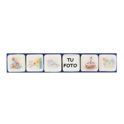Regalos personalizados Pack de se�s jabones personalizados: Pack de se�s jabones personalizados