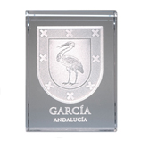 Pantalla peque�a con escudo