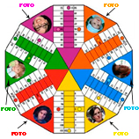 Parchis 6 jugadores personalizado