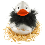Regalos originales para Inauguraci�n de casa: Pato plateado personalizado