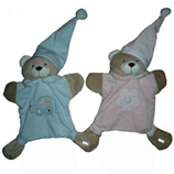 Regalos Ropa ni�os y beb�s bordada: Marioneta de peluche personalizado