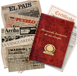 Peri�dico original del d�a de nacimiento