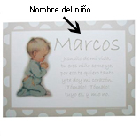 Lienzo oraci�n personalizado