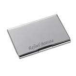 Regalos  para hombres: Porta tarjetas de visita grabado