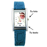 Regalos  31 - 60 &euro;: Reloj cuadrado piel para mujer