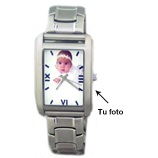 Regalos  para hombres: Reloj rectangular Acero