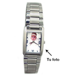 Regalos Cumplea�os para adolescentes: Reloj rectangular acero mujer
