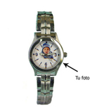 Regalos originales para Cumplea�os 50 anos: Reloj de acero personalizado de mujer