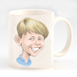 Regalos Cumplea�os para adolescentes: Taza divertida con caricatura