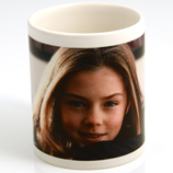 Regalos originales para Inauguraci�n de casa: Taza blanca personalizada con foto 