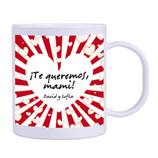 Taza personalizada con dedicatoria