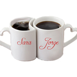 Regalos originales para Inauguraci�n de casa: Taza amor con nombres