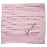 Regalos Ropa ni�os y beb�s bordada: Toquilla de punto personalizada