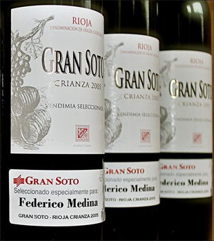 Botellas Vino Rioja personalizadas
