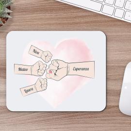 Alfombrilla ratón personalizada 'Equipo de mamá'