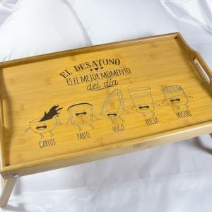 Bandeja Desayuno grabada