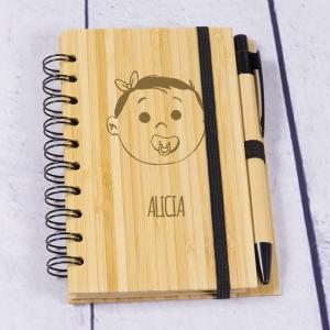 Bloc de notas grabado 'Familia Molona'