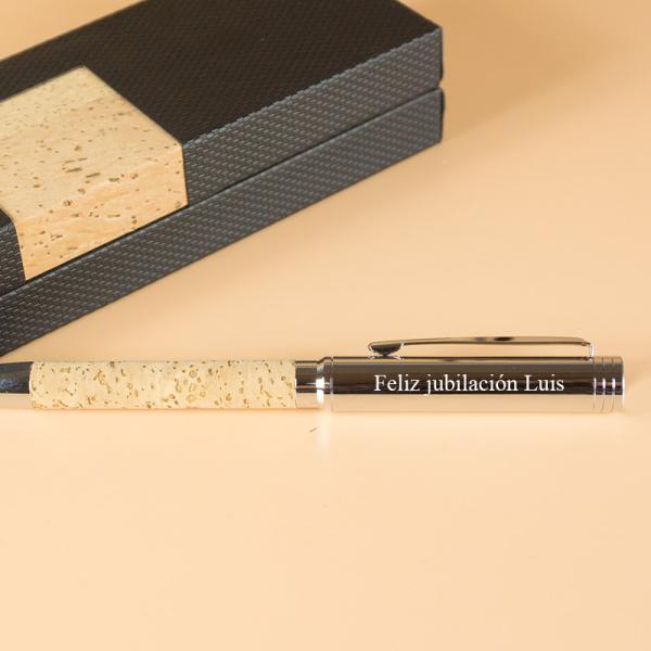 Bolígrafo grabado para jubilación