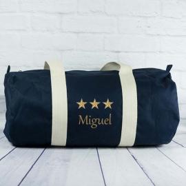 Bolsa de deporte BIO bordada con estrellas Bolsa de deporte BIO bordada con estrellas