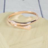 Brazalete dorado grabado