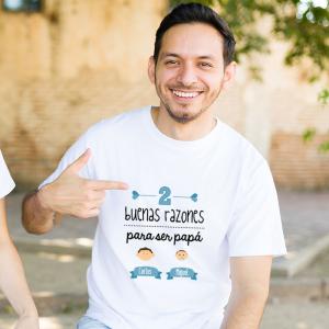 Camiseta razones para ser papá