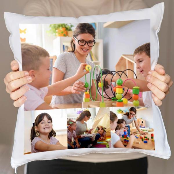 Cojín personalizado fotos collage