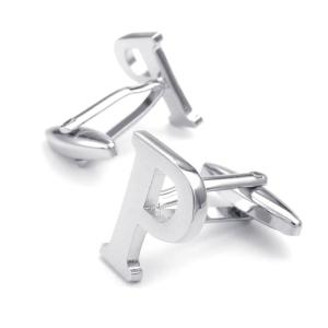 Gemelos de su inicial para hombre