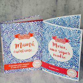 Libro Mamá cuéntame con tarjeta personalizada