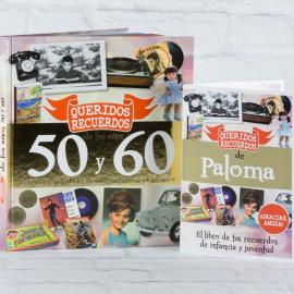 Libro Queridos Recuerdos con tarjeta para un amigo