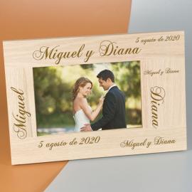 Marco de fotos personalizado para pareja Marco de fotos personalizado para pareja