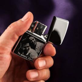 Mechero Zippo grabado con foto Mechero Zippo grabado con foto