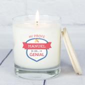 Vela personalizada para profes