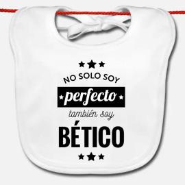 Babero personalizado 'No solo soy perfecto'