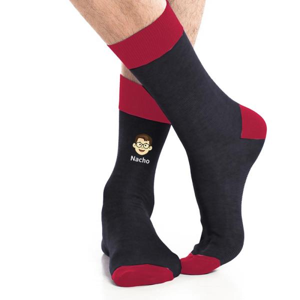 Calcetines BIO personalizados con avatar