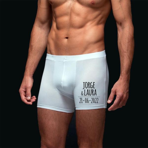 Calzoncillo BIO personalizado con nombres