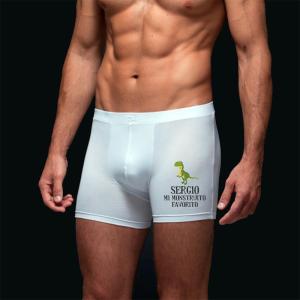 Calzoncillo Bóxer BIO personalizado 'Dino'