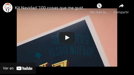 Vídeo Kit Navidad '100 cosas que me gustaría hacer...'