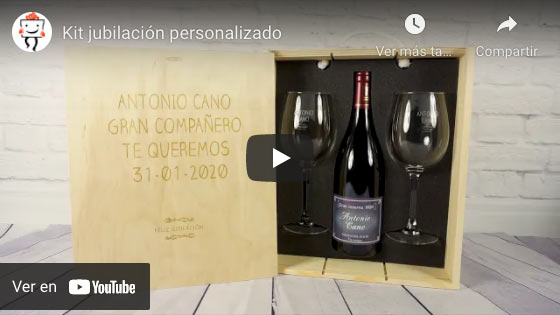 Vídeo Kit jubilación personalizado