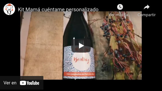 Vídeo Kit Mamá cuéntame personalizado