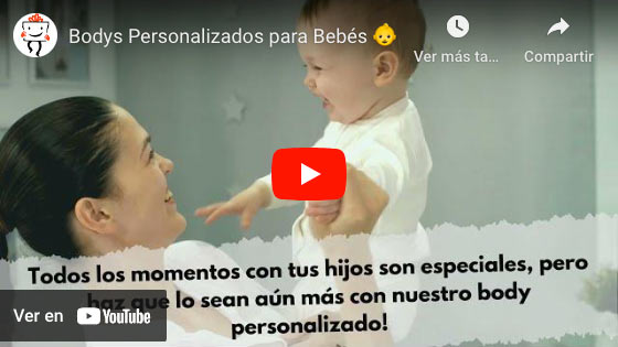 Vídeo Body personalizado 'Princesa cumpleañera'