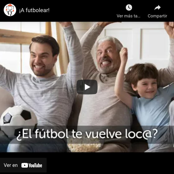 Vídeo Juego ¡A futbolear! 