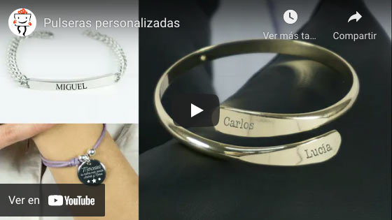 Vídeo Brazalete para profe personalizado