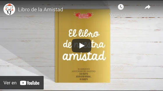 Vídeo El libro de nuestra amistad
