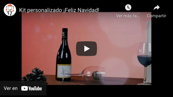 Vídeo Kit personalizado ¡Feliz Navidad!