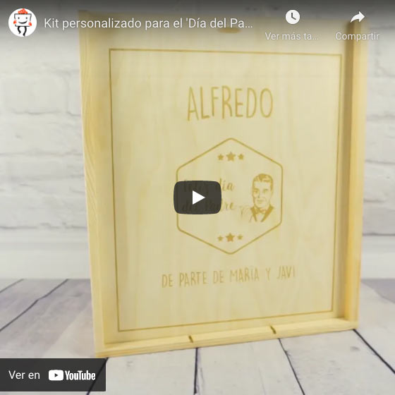 Vídeo Kit personalizado para el 'Día del Padre'