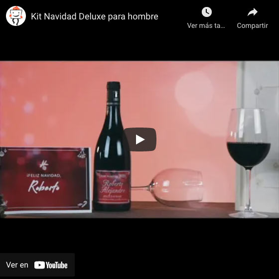 Vídeo Kit Navidad Deluxe para hombre