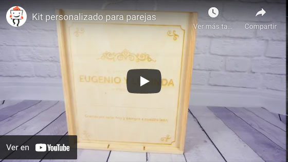 Vídeo Kit personalizado para parejas