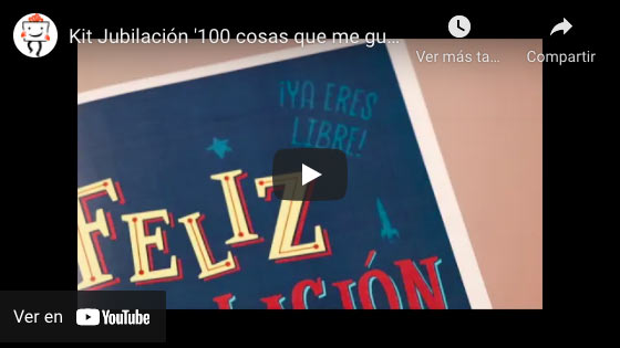 Vídeo Kit Jubilación '100 cosas que me gustaría hacer...'