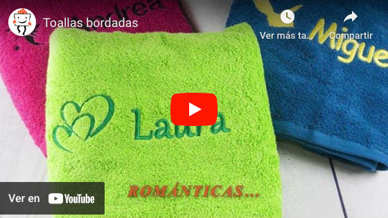 Vídeo Albornoz bordado en la espalda