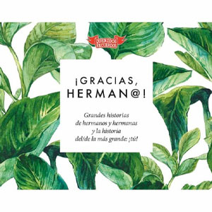 Libro ¡Gracias, herman@!